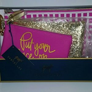 💋BOXED 3 Piece Cosmetic Bag Set🎁💋 